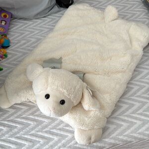 Bearington Baby Collection soft bear belly blanket NWT